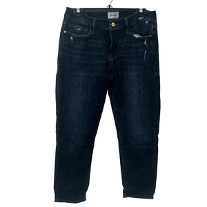 Frame Denim Midnight Blue Cropped Jeans